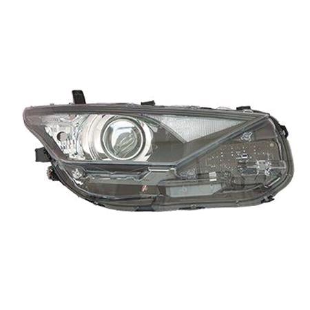 Right Headlamp (Halogen, Takes HIR2 Bulb, With LED Daytime Running Light, Supplied Without Motor, Original Equipment) for Toyota AURIS 2015 2019