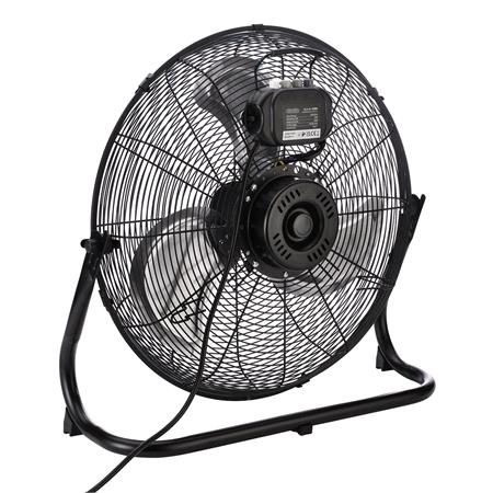 Draper 31855 230V High Velocity Floor Fan, 18"/440mm, 95W