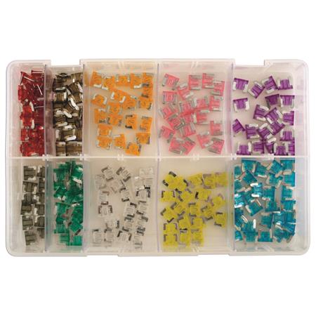 Connect 31858 Fuses   Mini Blade   Assorted   Box Qty 100