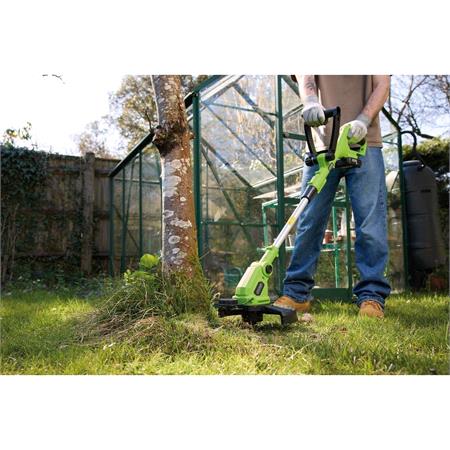 Draper 31860 18V 2 in 1 Grass Trimmer, 1 x 2.0Ah Battery, 1 x Charger