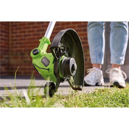Draper 31860 18V 2 in 1 Grass Trimmer, 1 x 2.0Ah Battery, 1 x Charger