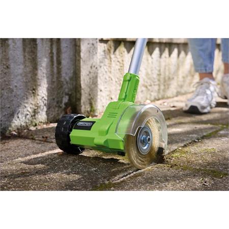 Draper 31866 18V Weed Remover, 1 x 2.0Ah Battery, 1 x Charger