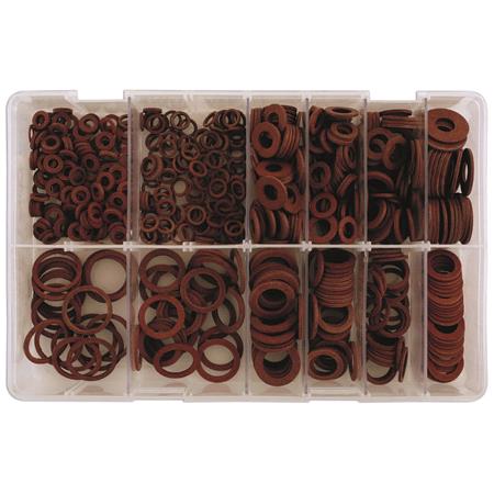 Connect 31872 Fibre Washers   Assorted   Box Qty 610