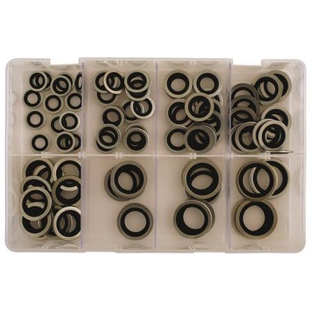 Connect 31873 Washers   Bonded Seal   Assorted   Box Qty 90
