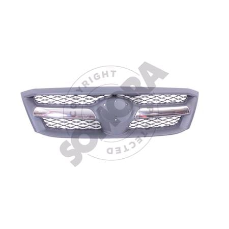 Toyota Hilux 2005 2015 Grille, With Chrome Moulding