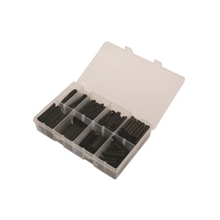 Connect 31893 Heat Shrink Tubing   Black   50mm Assorted   Box Qty 350