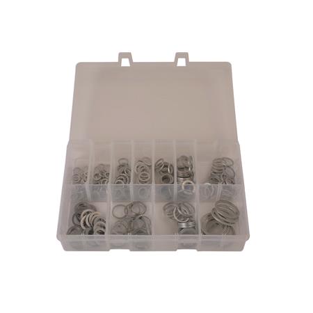 Connect 31896 Aluminium Washers   Assorted   Box 260