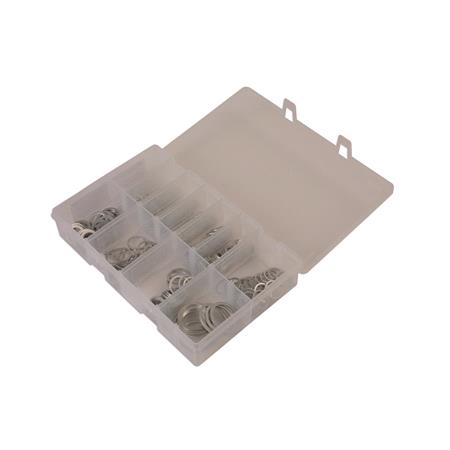 Connect 31896 Aluminium Washers   Assorted   Box 260