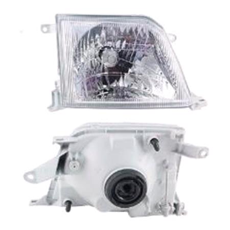 Right Headlamp (Without Load Level Adjustment) for Toyota LAND CRUISER 90 2000 2002