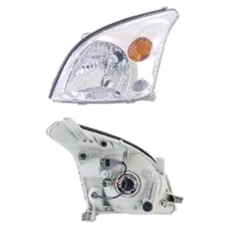 Left Headlamp (With or Without Load Level Adjustment) for Toyota LAND CRUISER 2003 2010