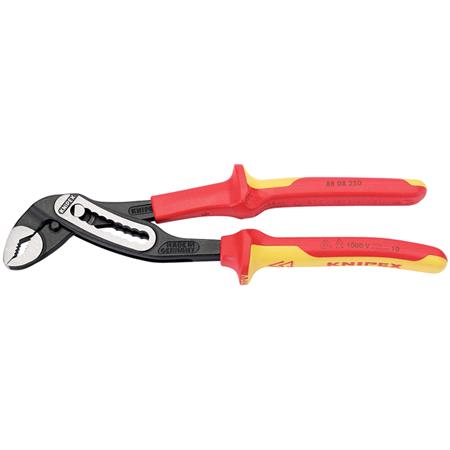 Knipex 32013 VDE Fully Insulated Alligator Waterpump Pliers (250mm)