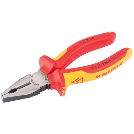 Knipex 32019 VDE Fully Insulated Combination Pliers (160mm)