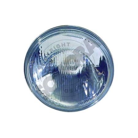 Universal Round Headlamp RH and LH , 5.75 Inch, H1 Bulb, 144mm