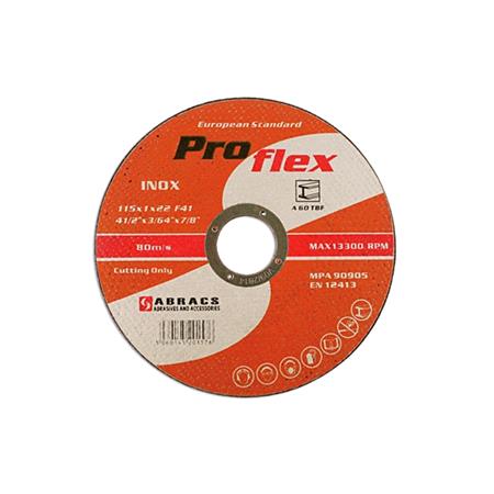Abracs Cutting Discs   Extra Thin   115mm x 1.0mm   10 Packs Of 10