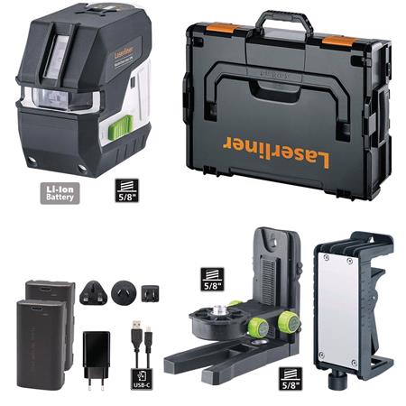 Draper 32163 Laserliner MasterCross Laser XPG Pro 2 Cross Line Laser Level