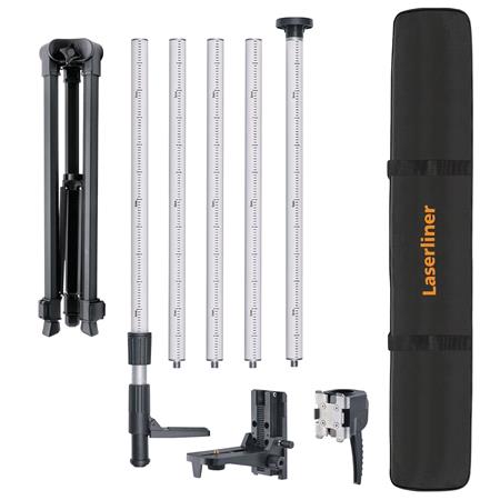 Draper 32180 Laserliner TelePod Stand Telescopic Clamping Tripod, 330cm