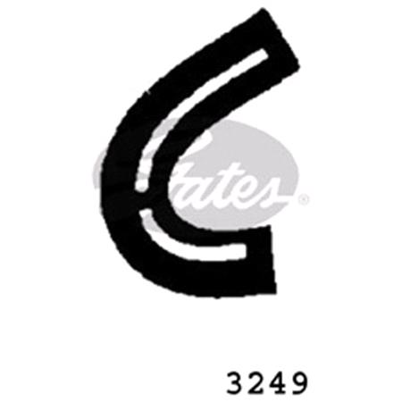 Gates Radiator Hose   3249A