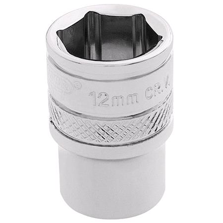 Draper Expert 32569 1 4 inch Square Drive Hi Torq 6 Point Socket (12mm)