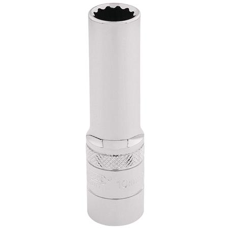 Draper Expert 32819 HI TORQ 12 Point Deep Socket, 3/8" Sq. Dr., 10mm