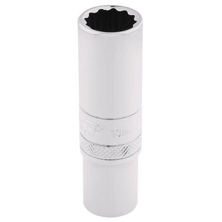 Draper Expert 32822 3 8 inch Square Drive Hi Torq 12 Point Deep Socket (12mm)