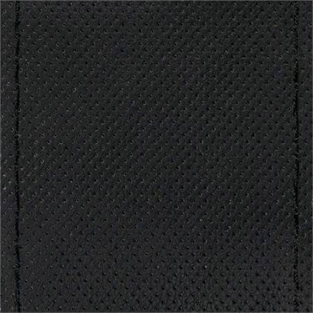 Premium Perforated Leather, steering wheel cover   L   O 37 39 cm   Black