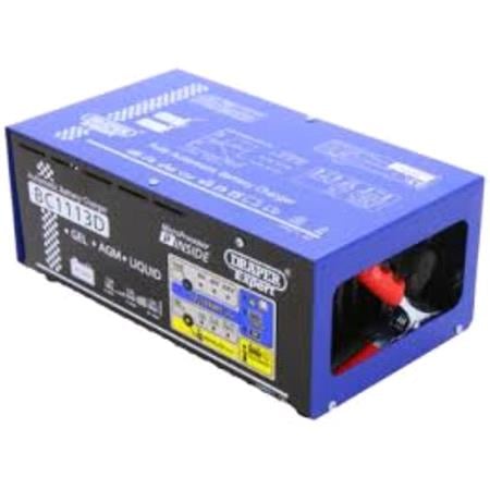 Draper Expert 07265 6 12 24V Battery Charger with Desulphation Facility