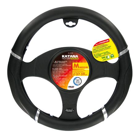 Katana, TPE steering wheel cover   M   O 37 39 cm