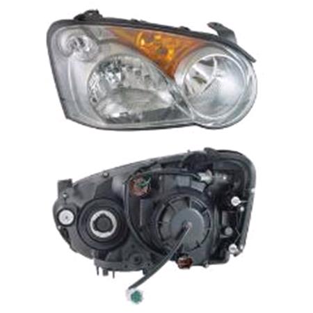 Right Headlamp (Halogen, Takes H1 / HB3 Bulbs, With Load Level Adjustment) for Subaru IMPREZA Estate 2003 2006