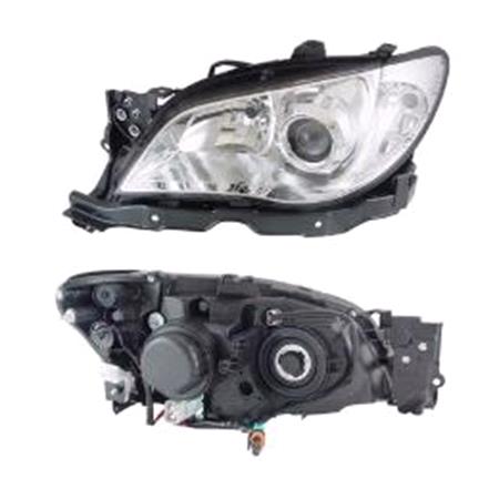 Left Headlamp (Halogen, Takes H7 / HB3 Bulbs, With Load Level Adjustment) for Subaru IMPREZA Hatchback 2006 2007