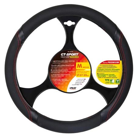 GT Sport, TPE sport grip steering wheel cover   M   O 37 39 cm