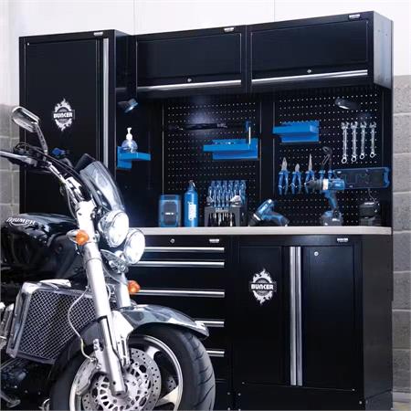 Draper 33165 BUNKER Modular Tall Floor Cabinet, 1 Door, 600mm