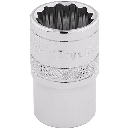 Draper Expert 33167 1 2 inch Square Drive Hi Torq 12 Point Socket (17mm)