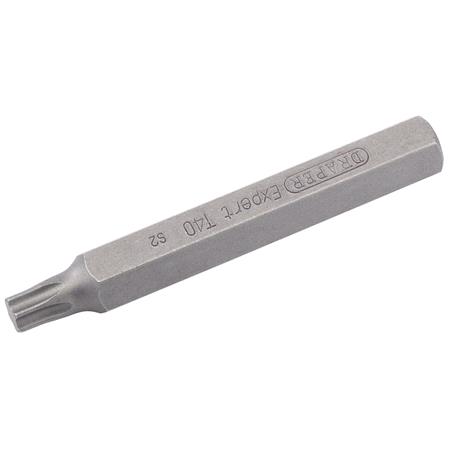 Draper Expert 33361 T40 x 75mm Draper TX STAR 10mm Insert Bit for Mechanic's Bit Sets