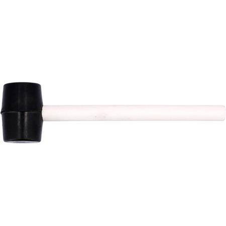 RUBBER MALLET WOODEN HANDLE
