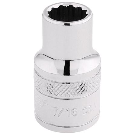 Draper Expert 33600 1 2 inch Square Drive Hi Torq 12 Point Socket (7 16 inch)