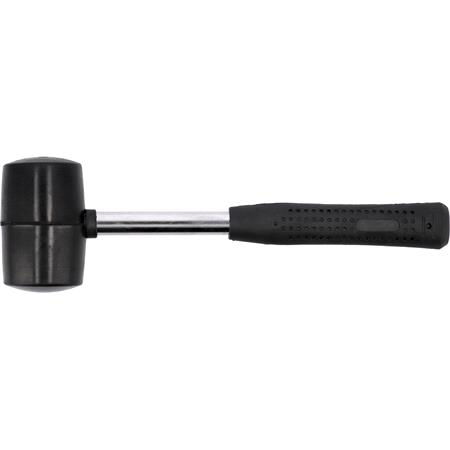 RUBBER MALLET STEEL HANDLE 700G