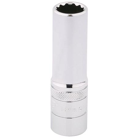 Draper Expert 33733 1 2 inch Square Drive Hi Torq 12 Point Deep Socket (14mm)