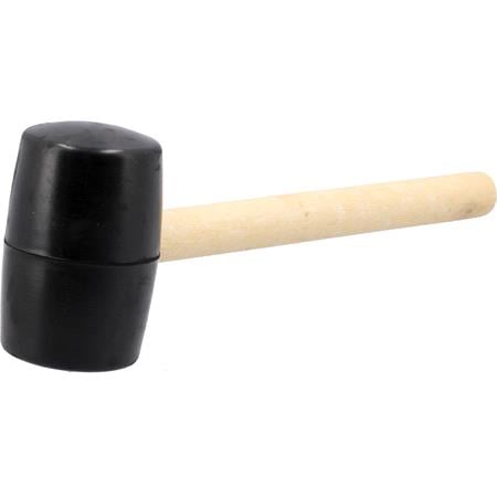 Rubber Mallet with Wodden Handle