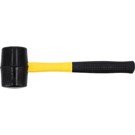 RUBBER MALLET FIBREGLASS HANDLE 1000G