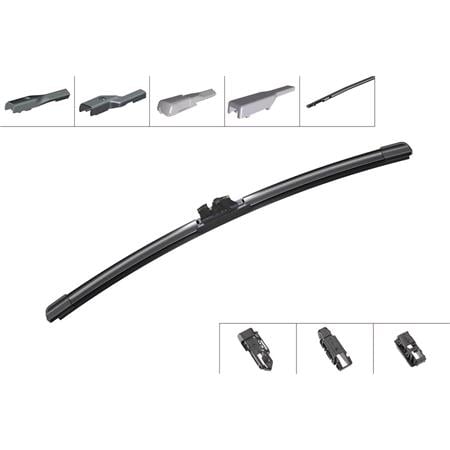 Bosch APX16R AeroTwin Plus Passenger Side Flat Wiper Blade (400mm) for Peugeot 5008 II 2016 to 2024