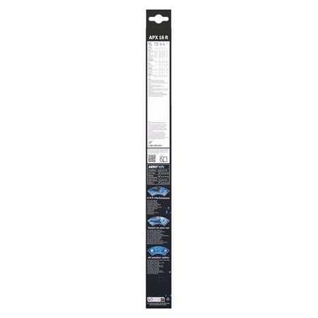 Bosch APX16R AeroTwin Plus Passenger Side Flat Wiper Blade (400mm) for Peugeot 5008 II 2016 to 2024