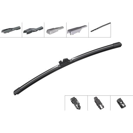 Bosch APX17R AeroTwin Plus Flat Wiper Blade (425mm) for Renault DUSTER 2016 to 2018