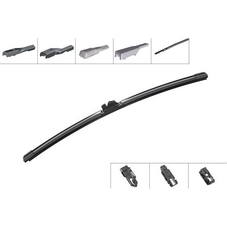 Bosch APX19R AeroTwin Plus Flat Wiper Blade (475mm) for Mercedes CLA Shooting Brake 2019 Onwards