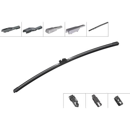 Bosch APX22R AeroTwin Plus Flat Wiper Blade (550mm) for Renault DOKKER 2015 to 2021