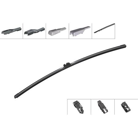 Bosch APX26R AeroTwin Plus Flat Wiper Blade (650mm) for Mercedes SPRINTER 4 t Box 2018 Onwards