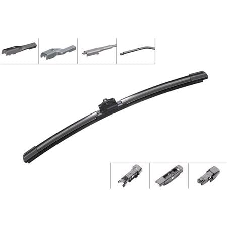 BOSCH AP13U Aerotwin Plus Flat Wiper Blade (340mm   Fits Multiple Wiper Arms) for Renault CLIO IV Grandtour, 2013 2019