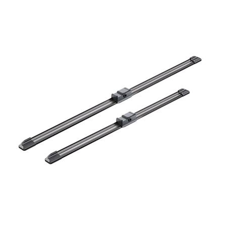 BOSCH A085S Aerotwin Flat Wiper Blade Front Set (575 / 450mm   Side Pin Arm Connection) for Alfa Romeo BRERA, 2006 2010