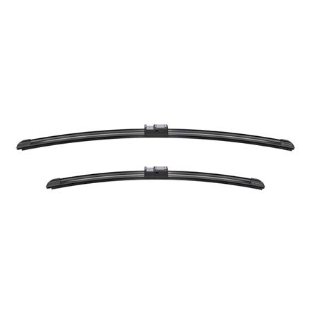 BOSCH A085S Aerotwin Flat Wiper Blade Front Set (575 / 450mm   Side Pin Arm Connection) for Alfa Romeo BRERA, 2006 2010