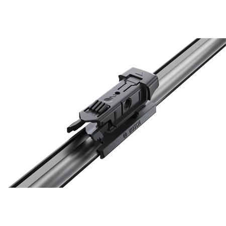BOSCH A099S Aerotwin Flat Wiper Blade Front Set (650 / 650mm   Pinch Tab Arm Connection) for Seat LEON, 2005 2012