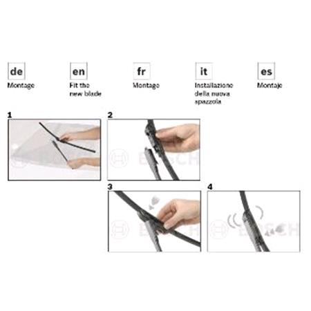 Bosch Wiper Blade for GL CLASS 2006 Onwards